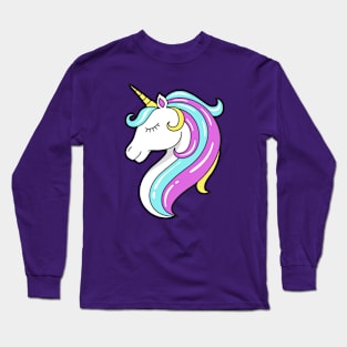 Unicorn Heart Long Sleeve T-Shirt